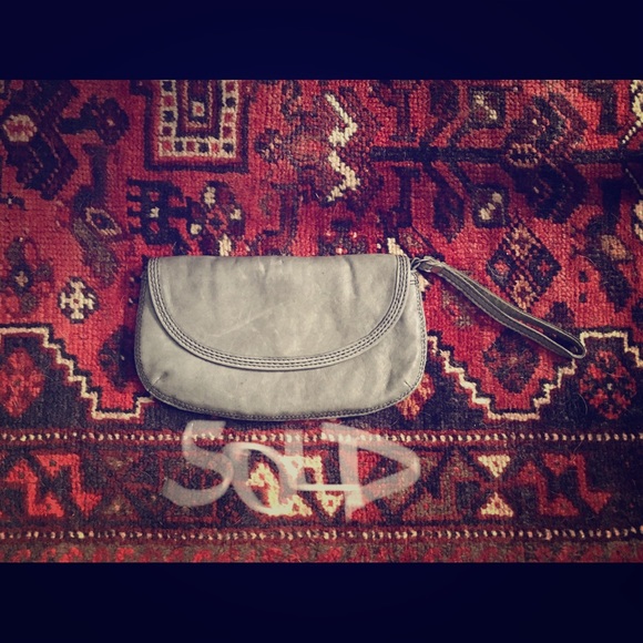 Lucky brand leather wristlet - Picture 1 of 6